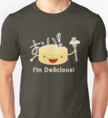Pancakes are delicious! (brighter colors) Unisex T-Shirt
