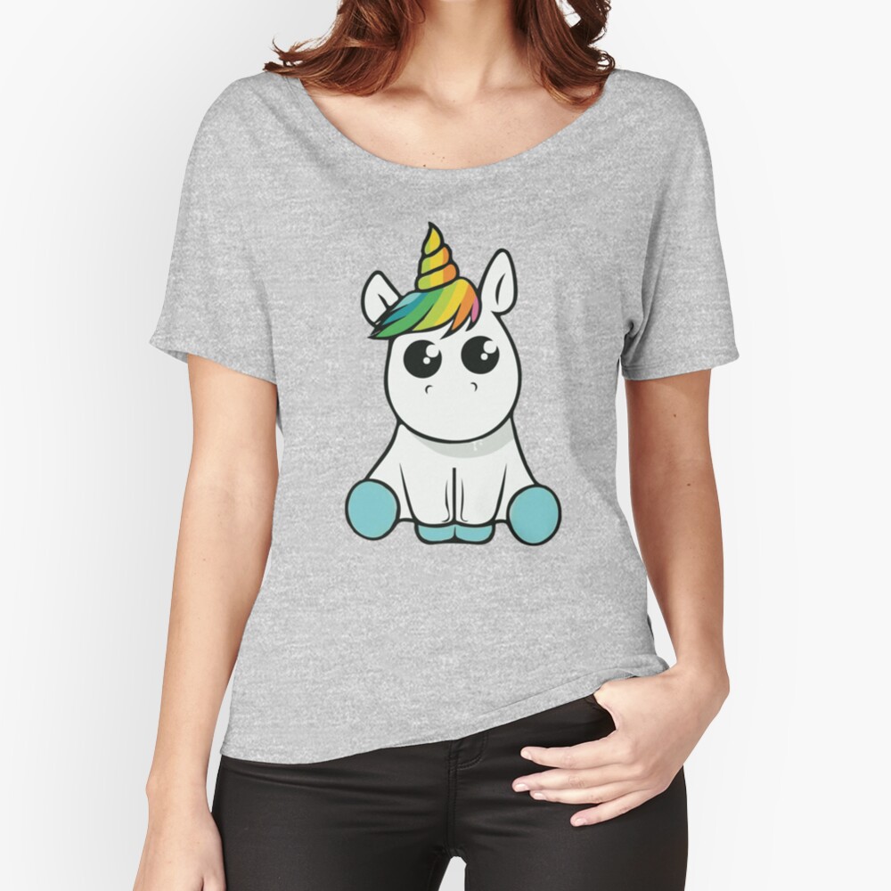 ★ Kawaii Unicorn Relaxed Fit T-Shirt