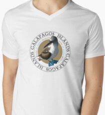Galapagos Islands Blue footed Booby Men's V-Neck T-Shirt