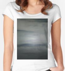 #Light #sky #nature #storm #outdoors #sunset #landscape #weather #dark #meteorology Women's Fitted Scoop T-Shirt