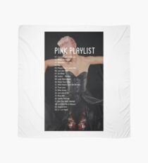 pink list Scarf