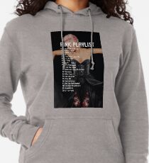 pink list Lightweight Hoodie