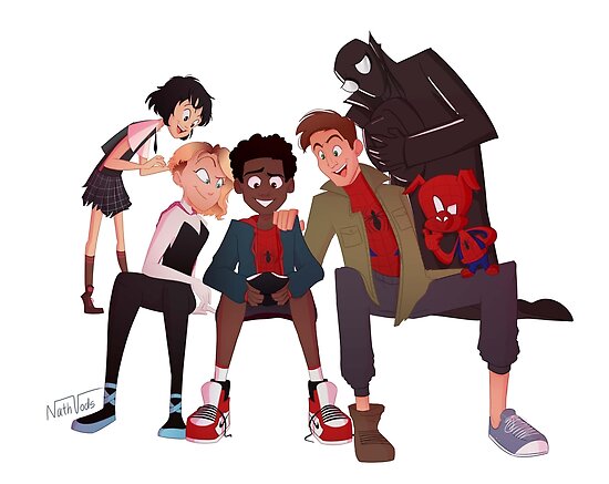 Spider Verse Gang Posters By Nathvods Redbubble