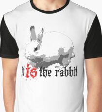 Was hinter dem Kaninchen? Grafik T-Shirt
