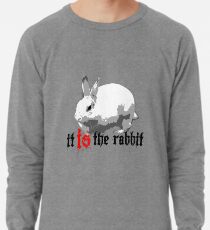 Was hinter dem Kaninchen? Leichtes Sweatshirt