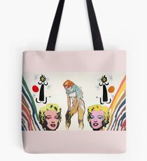 Louis, Miro, Warhol, Toulouse-Lautrec Tote Bag