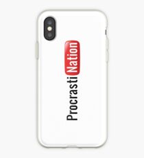 Procrastination iPhone Case