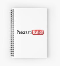 Procrastination Spiral Notebook