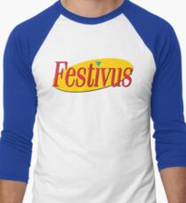 Festivus Men's Baseball ¾ T-Shirt