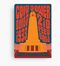 San Francisco - Coit Tower Canvas Print