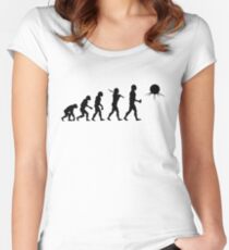 Full Evolution: Toclafane! Women's Fitted Scoop T-Shirt