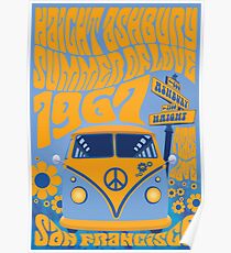 Haight Ashbury Summer Of Love Poster