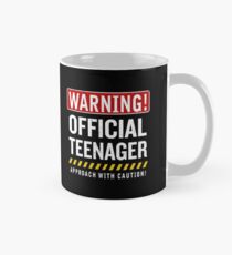 Offizieller Jugendlicher 13 Jahre altes lustiges jugendlich 13. Geburtstags-Geschenk Tasse (Standard)