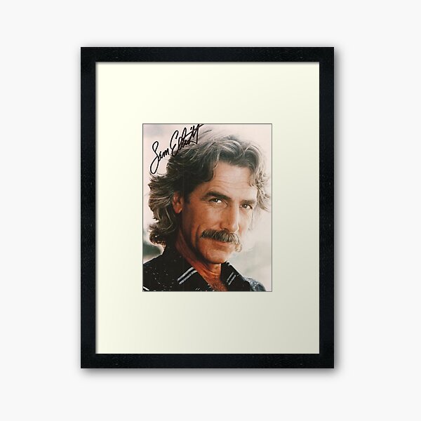 Sam Elliot Framed Art Print