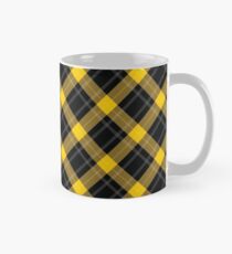 Yellow Plaid Classic Mug
