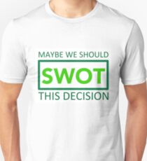 silicon valley swot green Unisex T-Shirt