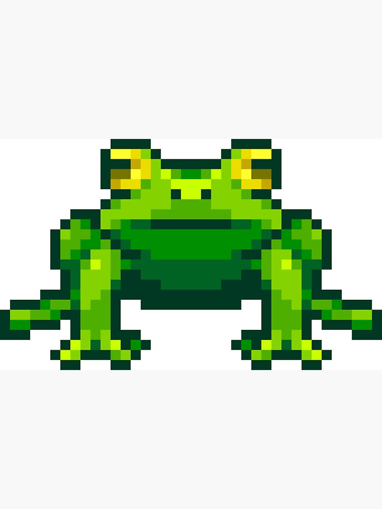 "Pixel Frog" Sticker by Thebigcrep456 | Redbubble