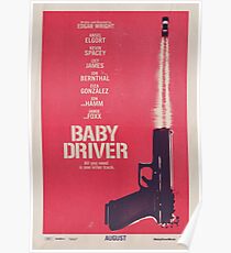 Baby Driver Movie Poster Poster