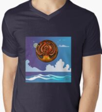 Fire And Water V-Neck T-Shirt
