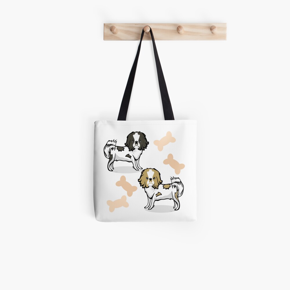 Japanese Chin Dogs Tote Bag