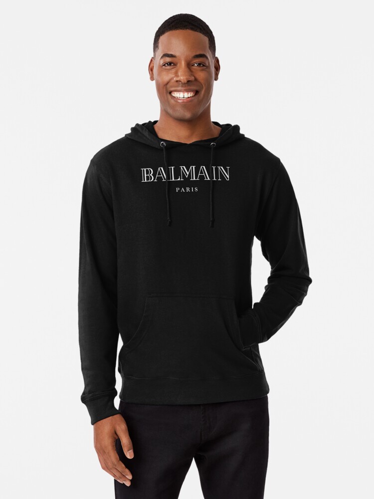 balmain lightweight hoodie