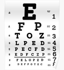 Eye Test Chart For Toddlers