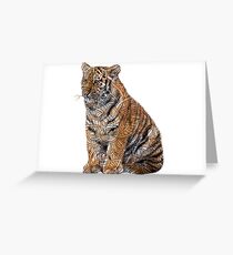 Bengal Tiger Greeting Card