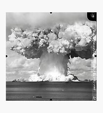 Baker-Test Atomexplosion Operation Crossroads (25. Juli 1946) Fotodruck