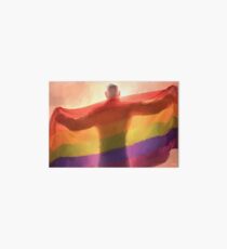 Lámina rígida LGBTQ + Pride Flag Shiro (sin texto)