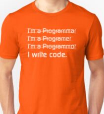 Teevolution :: I write code Unisex T-Shirt