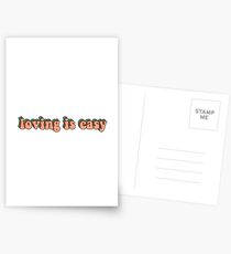 loving is easy rex orange county Postcards