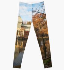 Legging Palacio de cristal en el parque del buen retiro, madrid españa