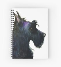 Scottie Dog Spiral Notebook