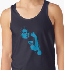 Rosie the Riveter Silhouette Tank Top