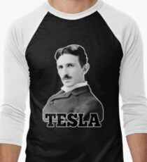 Tesla Men's Baseball ¾ T-Shirt