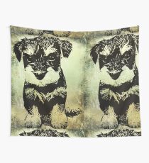 Mini-Schnauzer-Print, Salz und Pfeffer Mini Schanuzer Wandbehang