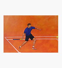 Tennisspieler Fotodruck