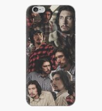 Collage Edit: Adam Driver as Flip Zimmerman in Blackkklansman iPhone Case