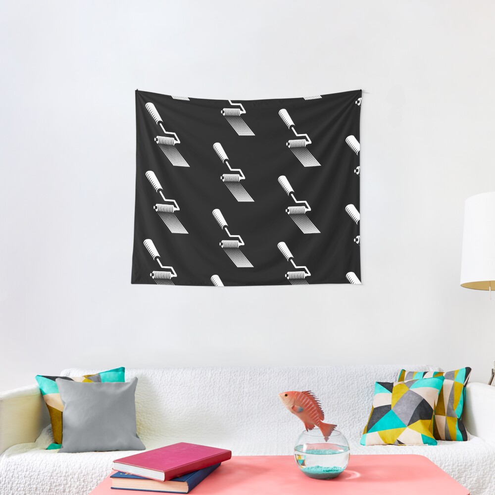 woodcut printmaking Tapestry