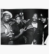 biggie smalls puffy daddy snoop dogg and nate dogg Poster