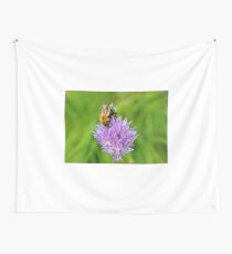 Bee & Chives Wall Tapestry