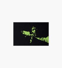Pulp Fiction Dark/ Light Green Poster Art Board