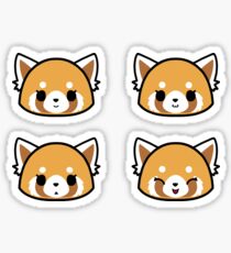 Retsuko Faces - Normal Pack Sticker