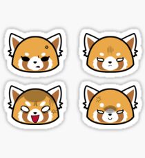 Retsuko Faces - Angry Pack Sticker