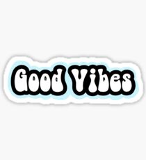 Good Vibes Light Blue Sticker
