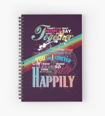 Happily Spiral Notebook