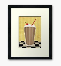 Delicious Milkshake Framed Print