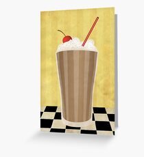 Delicious Milkshake Grußkarte