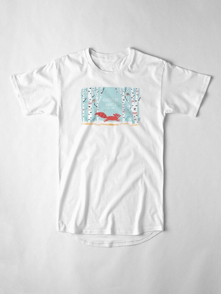 Alternative Ansicht von Das Abenteuer wartet Longshirt