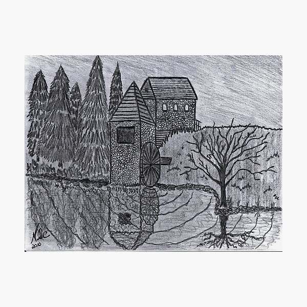 COBBLESTONE MILL Photographic Print